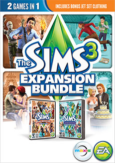 what is in the sims 3 deluxe pack